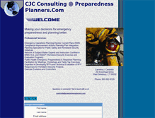 Tablet Screenshot of preparednessplanners.com